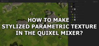 Quixel Mixer стилизованная процедурная текстура. Как создать?