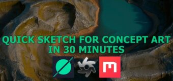 World Creator 2.1.0. Быстрый скетч для концепт-арта.
