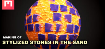 Quixel Mixer Stylized stone and sand